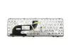 Keyboard DE (german) black/black matte with mouse-stick original suitable for HP ProBook 655 G1