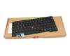 Keyboard DE (german) black/black matte with mouse-stick original suitable for Lenovo ThinkPad L14 Gen 6 (21S9)