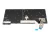 Keyboard DE (german) black/black matte with mouse-stick original suitable for Lenovo ThinkPad L14 Gen 7 (21X7)