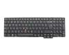 Keyboard DE (german) black/black matte with mouse-stick original suitable for Lenovo ThinkPad W541 (20EF/20EG)