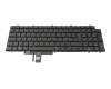 Keyboard DE (german) black/black original suitable for Dell Precision 17 (7780)