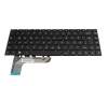 Keyboard DE (german) black/black suitable for Medion Akoya P15650 (M15CMN)