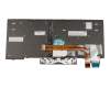 Keyboard DE (german) black/black with backlight and mouse-stick original suitable for Lenovo ThinkPad X395 (20NM)
