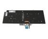 Keyboard DE (german) black/black with backlight original suitable for Dell Precision 14 (3480)