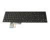 Keyboard DE (german) black/black with backlight suitable for Emdoor NS15AL