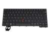 Keyboard DE (german) black/black with mouse-stick original suitable for Lenovo ThinkPad L14 Gen 3 (21C5/21C6)