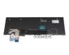 Keyboard DE (german) black/black with mouse-stick original suitable for Lenovo ThinkPad T15p Gen 3 (21DA/21DB)