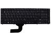 Keyboard DE (german) black original suitable for Asus X62J