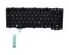 Keyboard DE (german) black original suitable for Fujitsu LifeBook P770