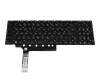 Keyboard DE (german) black original suitable for MSI Alpha 17 C7VF/C7VG (MS-17KK)