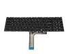 Keyboard DE (german) black original suitable for MSI GE63 RGB 9SE/9SG (MS-16P7)