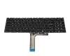 Keyboard DE (german) black original suitable for MSI GL65 Leopard 9SDR/10SER/10SFR (MS-16U7)