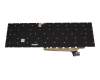 Keyboard DE (german) black original suitable for MSI GP76 Leopard 11UH/11UG/11UE (MS-17K3)