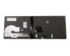 Keyboard DE (german) black/silver with backlight and mouse-stick (SureView) original suitable for HP EliteBook 830 G5