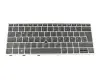 Keyboard DE (german) black/silver with backlight and mouse-stick original suitable for HP EliteBook 735 G5