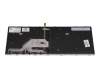 Keyboard DE (german) black/silver with backlight original suitable for HP 17-by0000