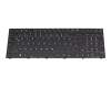 Keyboard DE (german) black/white/black matte with backlight original suitable for Nexoc GP5 755IG 23V1 (NP50PN5)