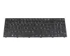 Keyboard DE (german) black/white/black matte with backlight original suitable for SHS Computer NH55HJQ (i5-11400H)