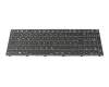 Keyboard DE (german) black/white/black original suitable for Nexoc BJ7 70IO 23V1 (NJ70PU)