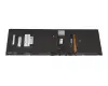 Keyboard DE (german) black with backlight (N85) original suitable for One GameStar Notebook 15