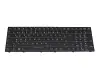 Keyboard DE (german) black with backlight (N85) original suitable for Schenker XMG A507-ssd (10504028) (N850HJ)