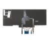 Keyboard DE (german) black with backlight and mouse-stick (dual point/track pointer lighting) suitable for Dell Latitude 14 (5480)