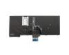 Keyboard DE (german) black with backlight and mouse-stick original suitable for Dell Latitude 14 (7440)