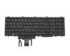 Keyboard DE (german) black with backlight and mouse-stick original suitable for Dell Latitude 15 (5550) 2014