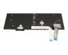 Keyboard DE (german) black with backlight and mouse-stick original suitable for Lenovo ThinkPad L16 Gen 2 (21RJ)