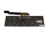 Keyboard DE (german) black with backlight original suitable for Dell Inspiron 15 (7567)