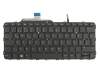 Keyboard DE (german) black with backlight original suitable for HP EliteBook Folio G1