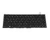 Keyboard DE (german) black with backlight original suitable for MSI GE66 11UH/UG/UE (MS-1543)