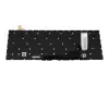 Keyboard DE (german) black with backlight original suitable for MSI GE66 Raider Valhalla 10SF (MS-15419)