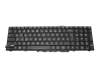Keyboard DE (german) black with backlight original suitable for Sager Notebook NP9758-S (P750DM)