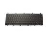 Keyboard DE (german) black with backlight original suitable for Schenker XMG P701 (P170HM)