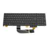 Keyboard DE (german) black with backlight suitable for Alienware m17x R5