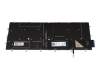 Keyboard DE (german) black with backlight suitable for Dell Latitude 12 2in1 (7200)