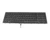 Keyboard DE (german) dark grey/grey with backlight and mouse-stick suitable for HP EliteBook x360 1040 G7
