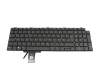 Keyboard DE (german) grey/black with backlight suitable for Dell Precision 17 (7760)