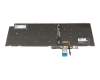 Keyboard DE (german) grey/grey with backlight suitable for Dell Latitude 15 (5550) 2024