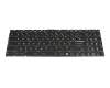 Keyboard FR (french) black/black original suitable for MSI GS73 Stealth 8RE (MS-17B5)