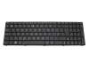 Keyboard SF (swiss-french) anthracite original suitable for Asus A55N