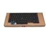 Keyboard SP (spanish) black/black with mouse-stick original suitable for Lenovo ThinkPad T14 (20S3/20S2)