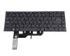 Keyboard SP (spanish) grey/grey with backlight original suitable for MSI Prestige 15 A11SCST/A11SCX (MS-16S6)