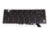 Keyboard SP (spanish) grey/grey with backlight original suitable for MSI Prestige 15 A11SCST/A11SCX (MS-16S6)