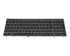Keyboard TR (turkish) black/grey with backlight and mouse-stick original suitable for HP ProBook 640 G8