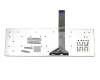 Keyboard UK (english) black original suitable for Asus K75VM