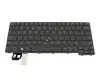 Keyboard US (english) black/black with backlight and mouse-stick original suitable for Lenovo ThinkPad L14 Gen4 (21H5/21H6)