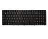 Keyboard US (english) black/black with backlight original suitable for Asus K50AF
