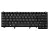 Keyboard US (english) black with backlight and mouse-stick original suitable for Dell Latitude 14 (E6420)